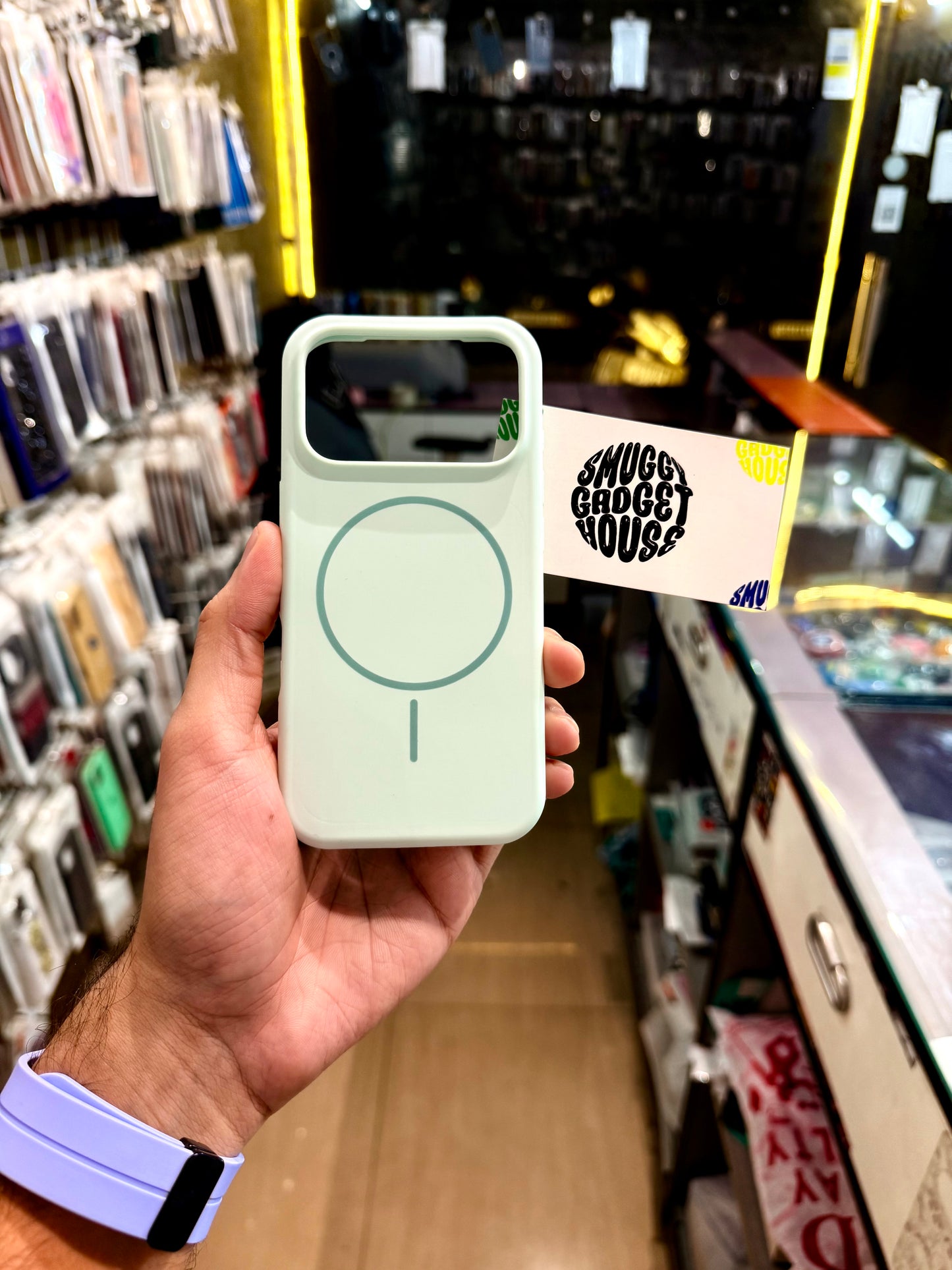 Silicone MagSafe Case for Iphone