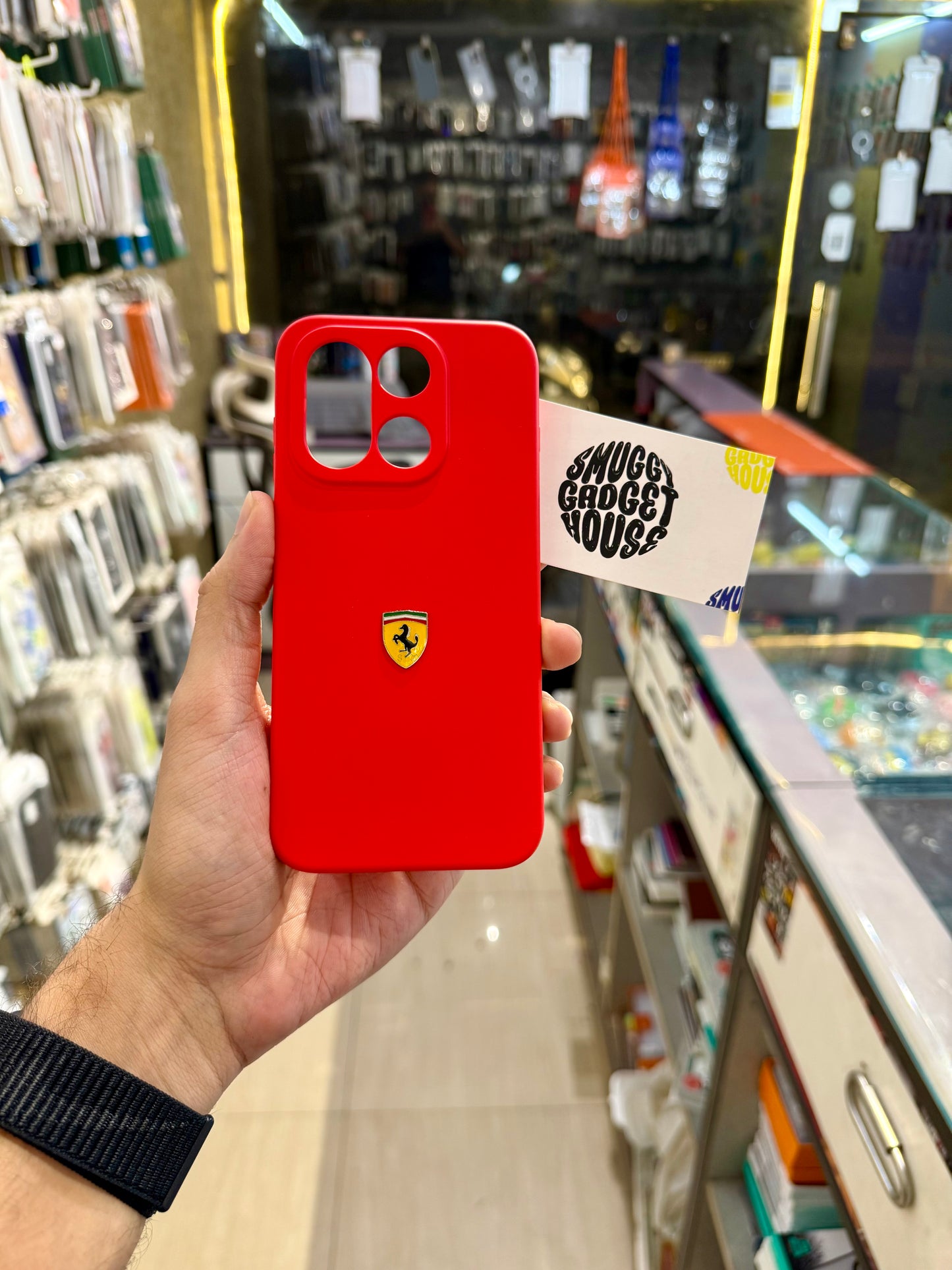 Ferrari Silicone Case for OnePlus (Cars)
