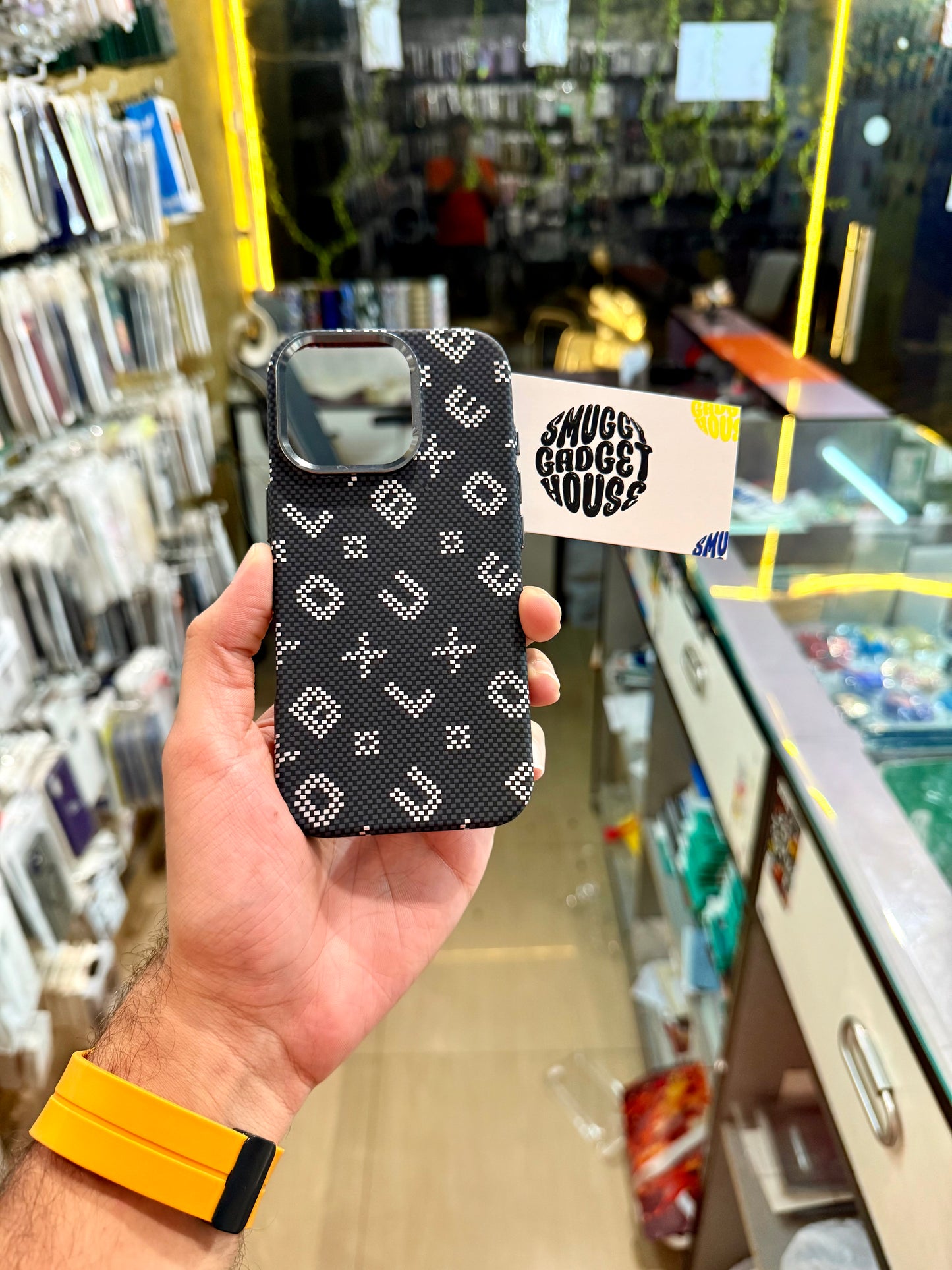 New Aramid Black Fibre MagSafe Case for Iphone