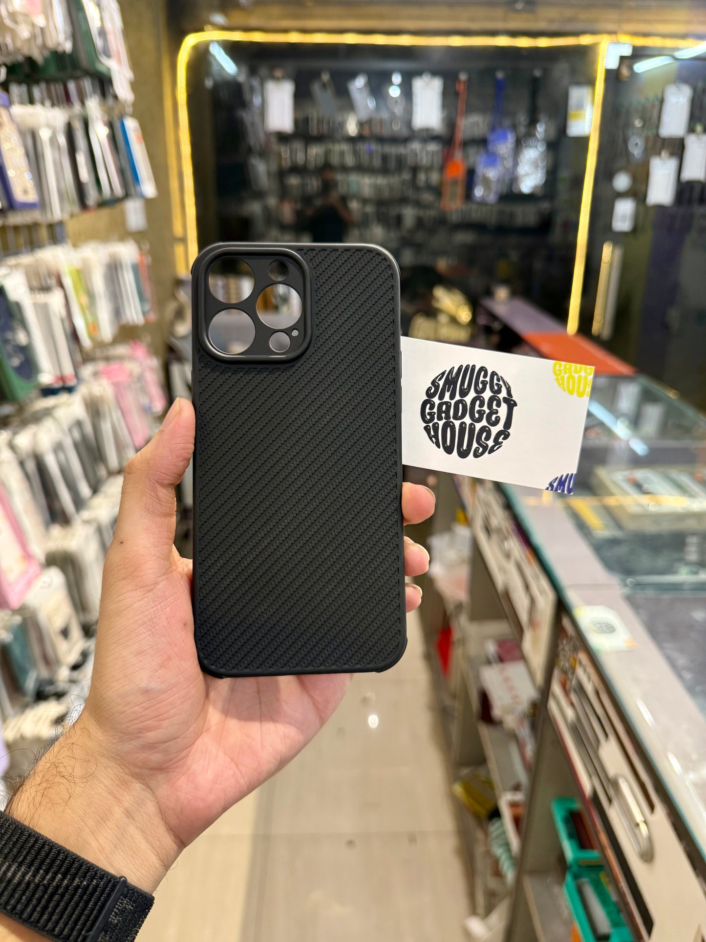 Slim Textured Silicone Case for Iphone