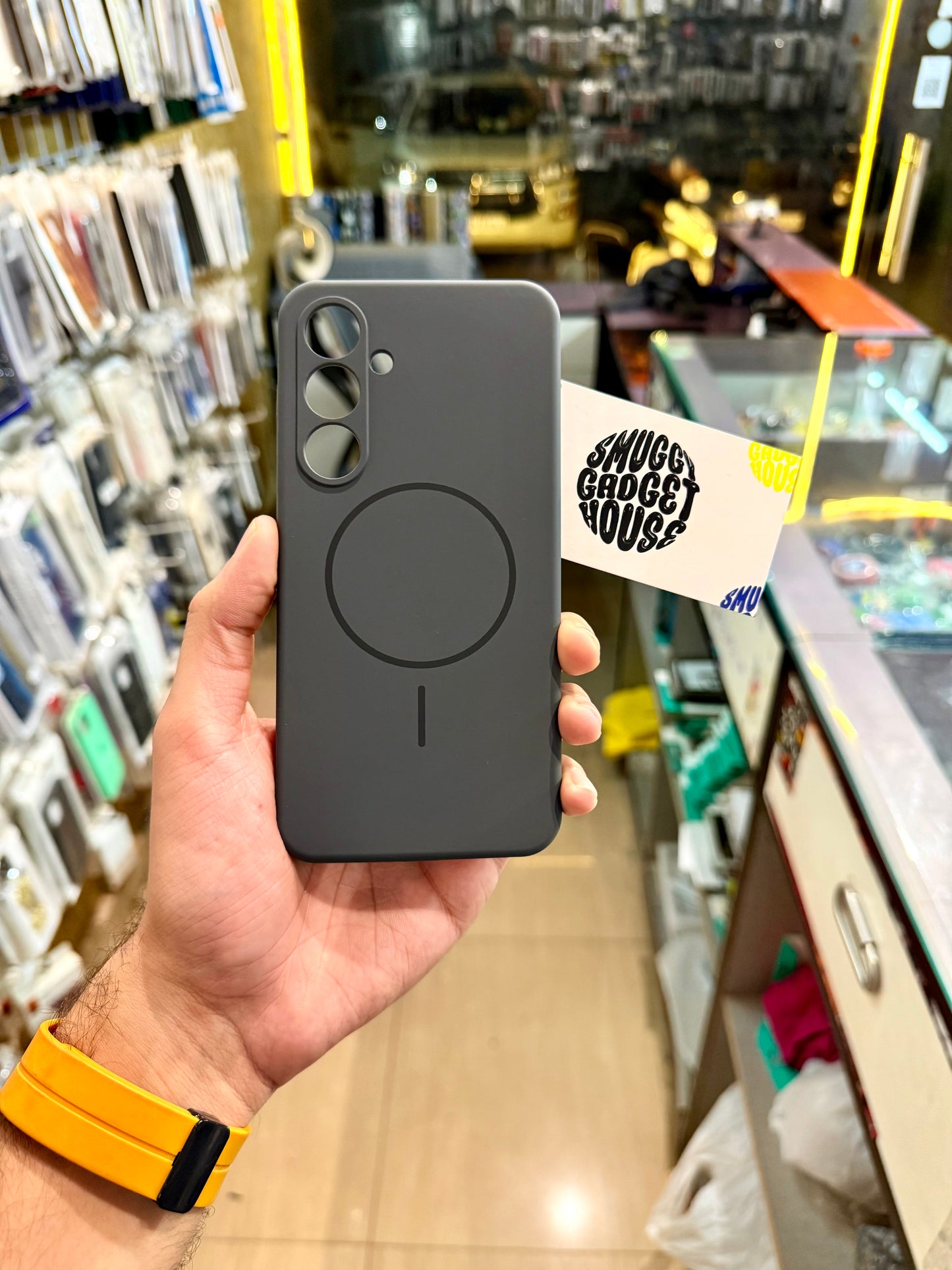 Silicone MagSafe Case for SAM Galaxy