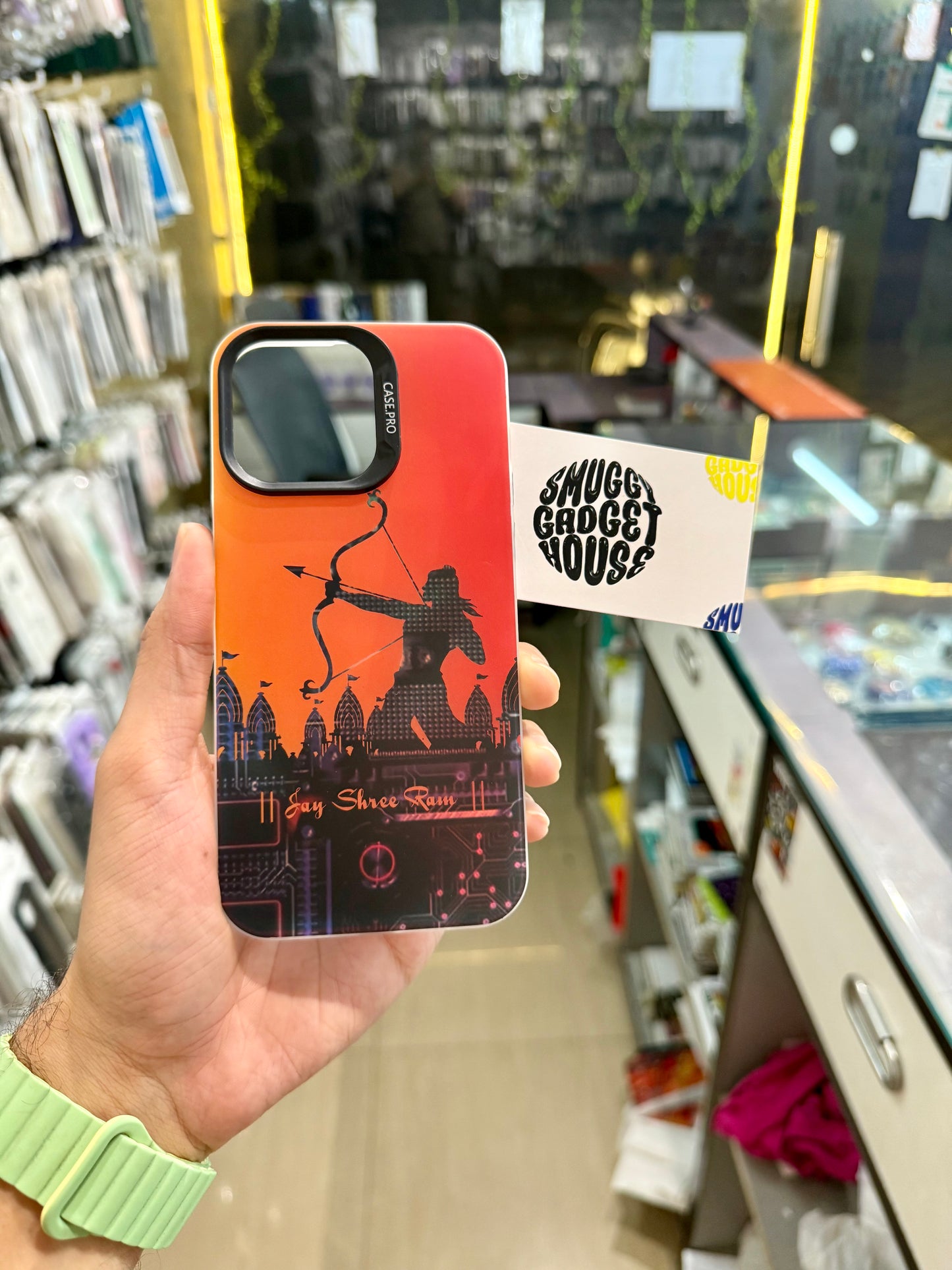 Jay Shree Ram Case for IPhone (Frosted)