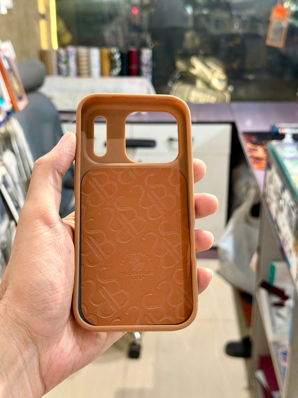 Brown Horse Embroidery Case for Iphone (Number 5)