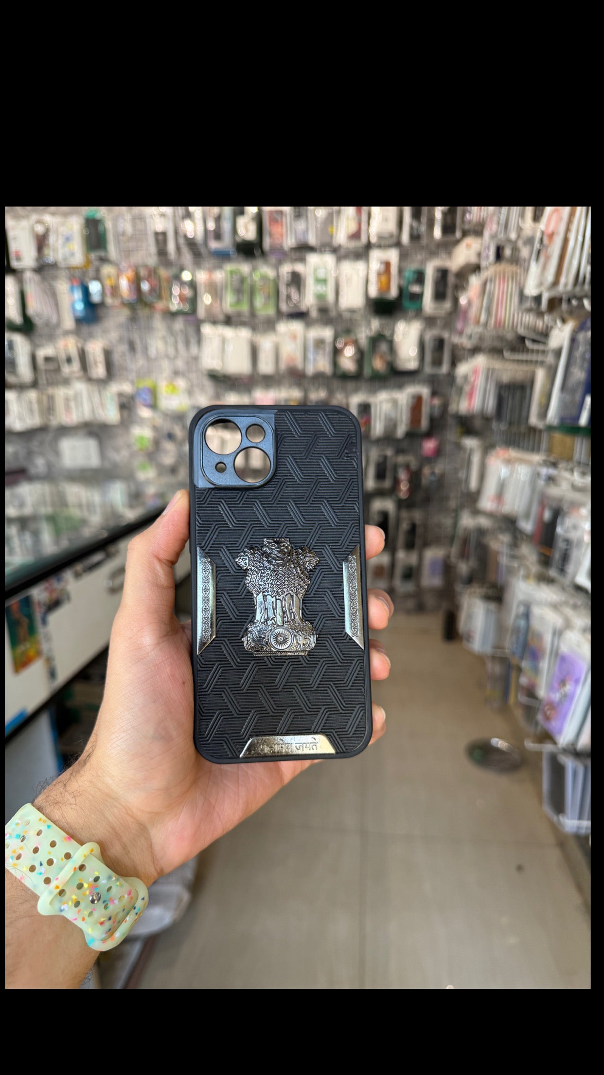 Satyamev Jayate Case for Iphone (Black)