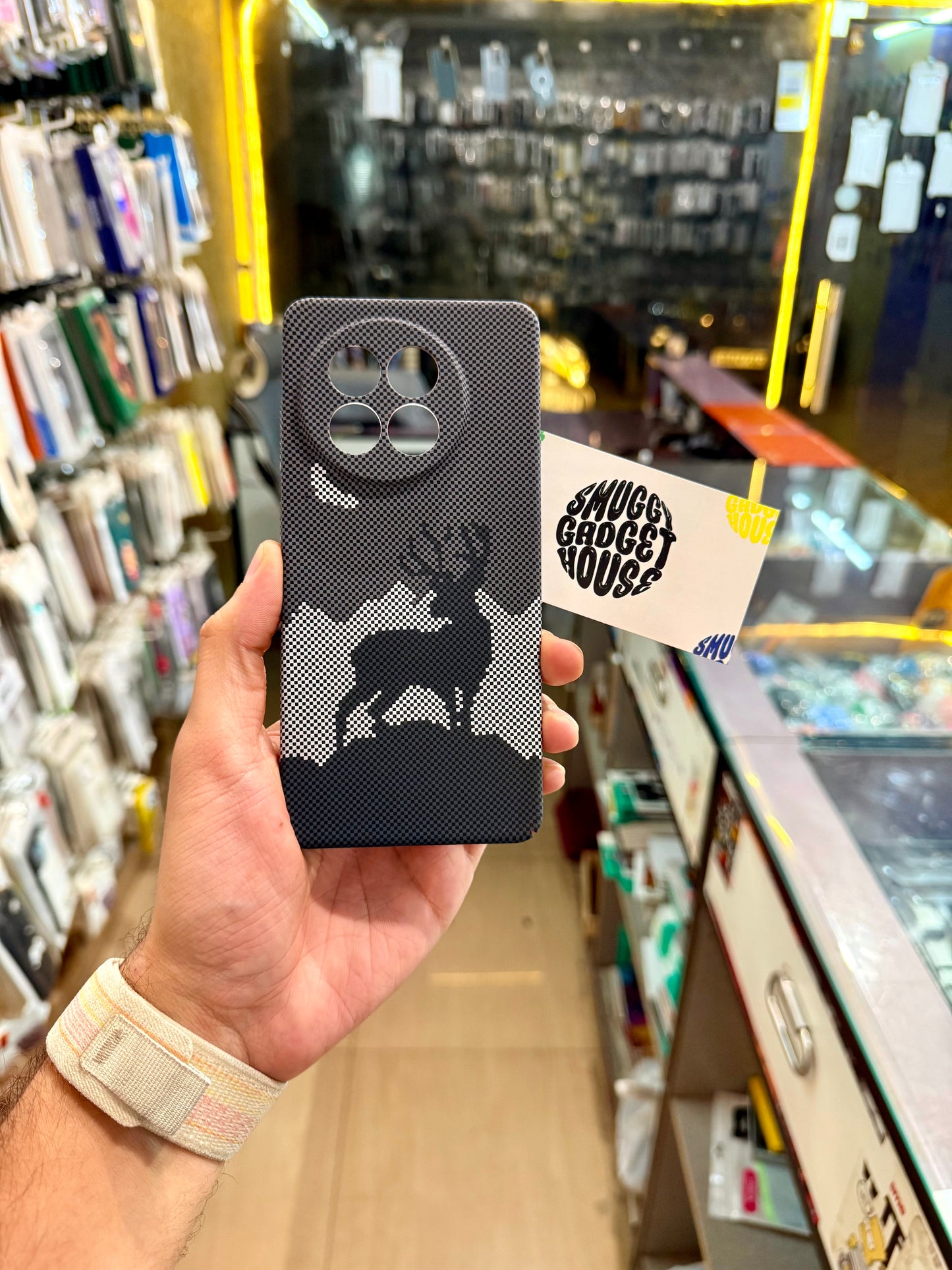 Deer Slim Textured case for OnePlus