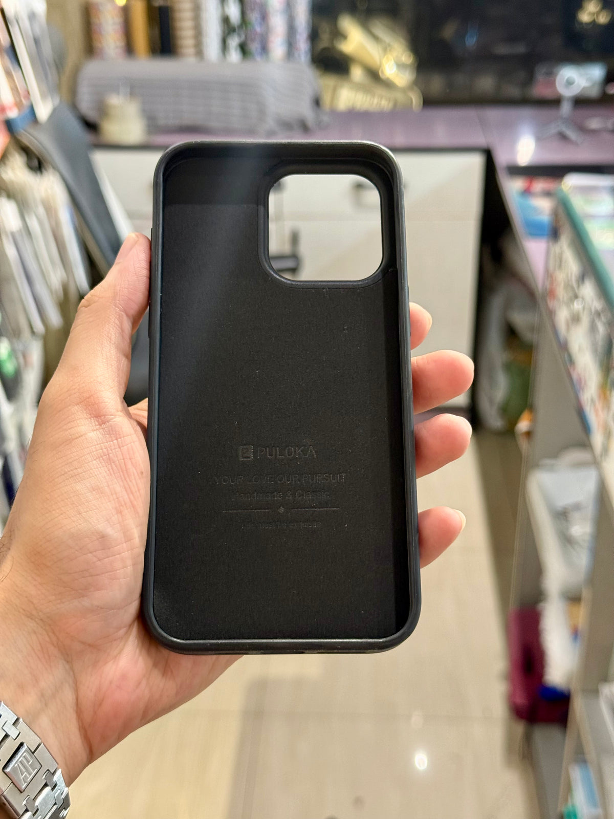 Puloka Wild Ape Embroidery Case for Iphone