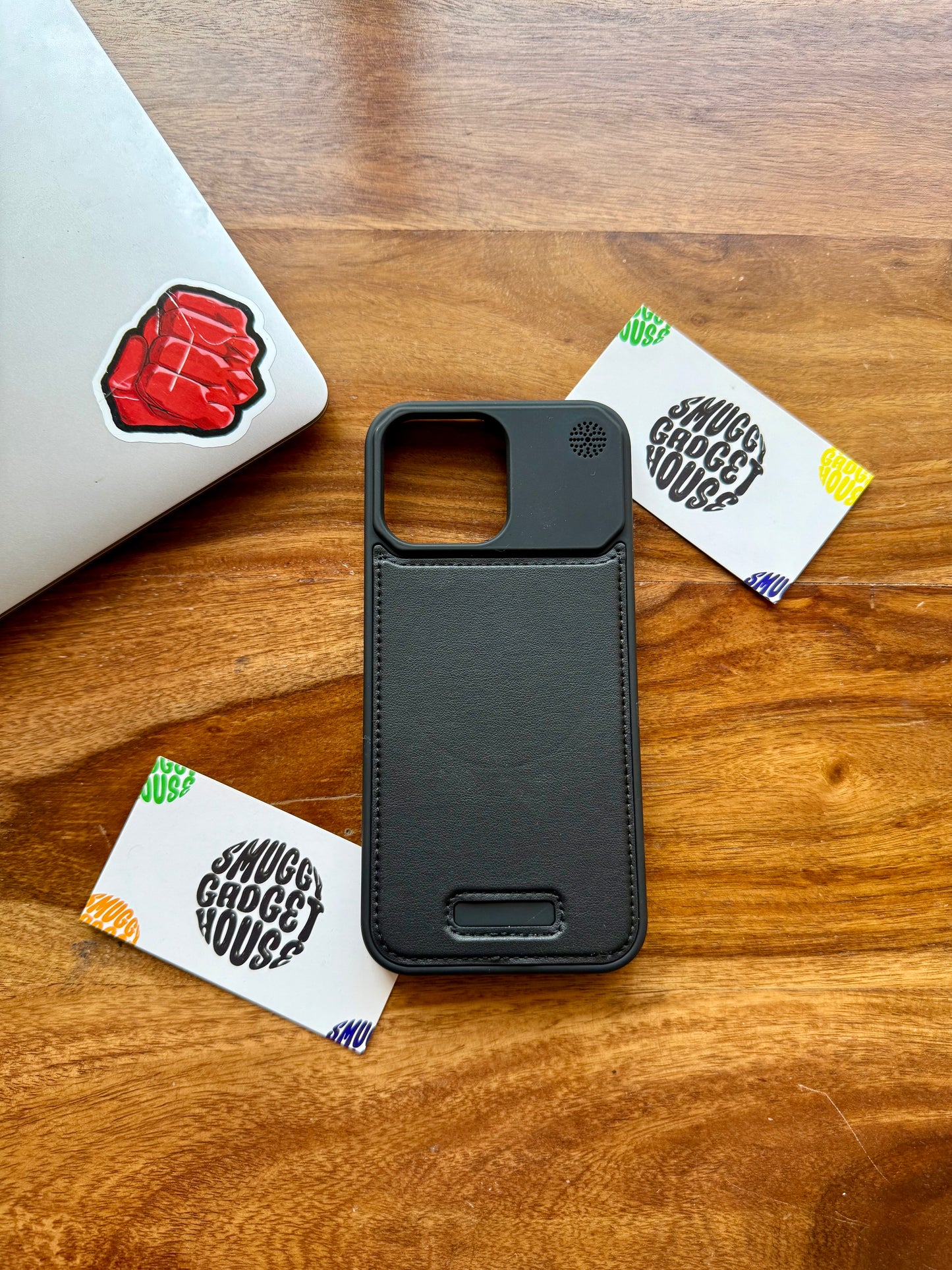 Leather Magsafe Case for Iphone (Borderless)