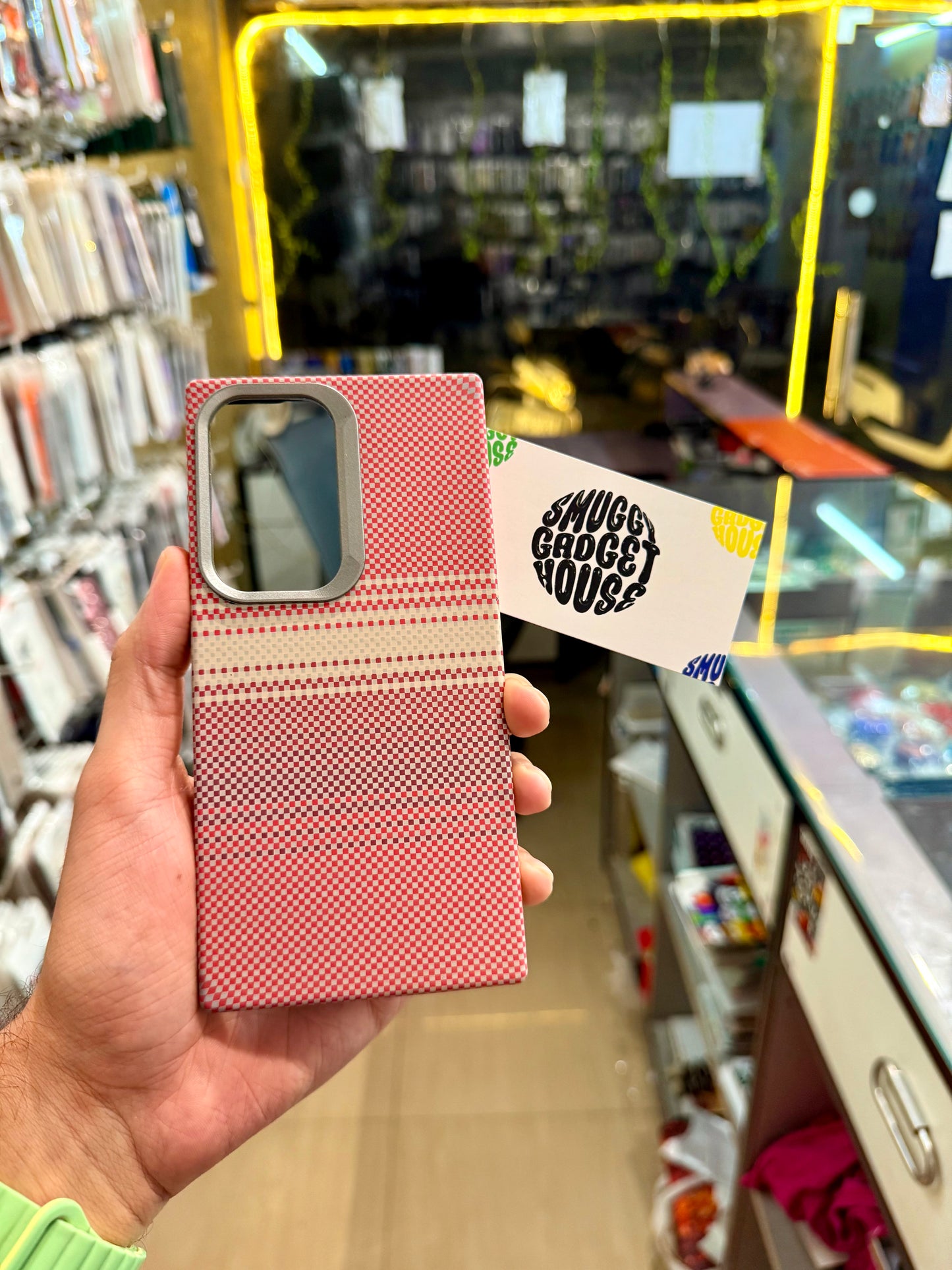 Textured Fibre case for SAM (LE)