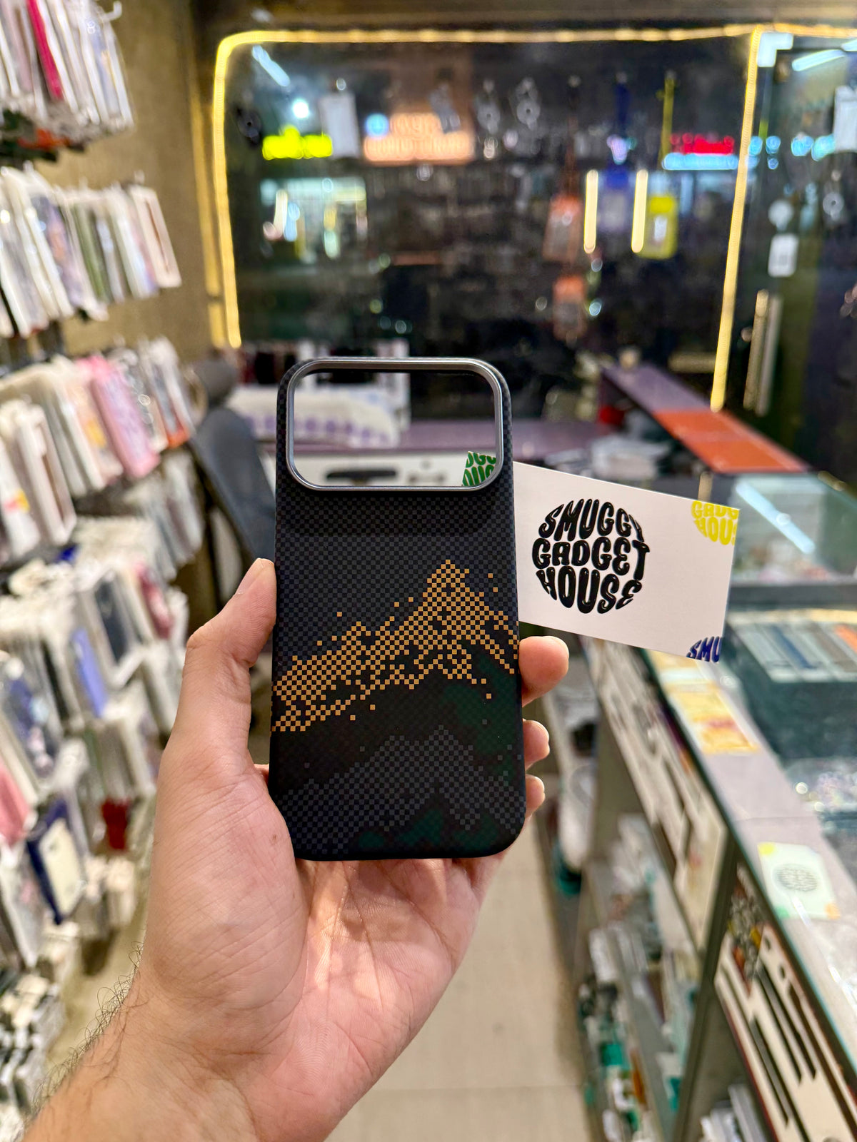 Golden Mountain Njyony AI Kevlar Magsafe Case for Iphone (Camera Control Button)