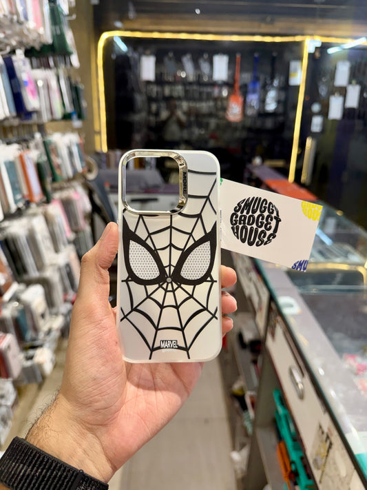 Spiderman Case for IPhone (Silver)