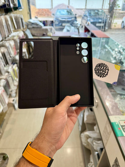 Smart View Wallet Case for SAM Galaxy