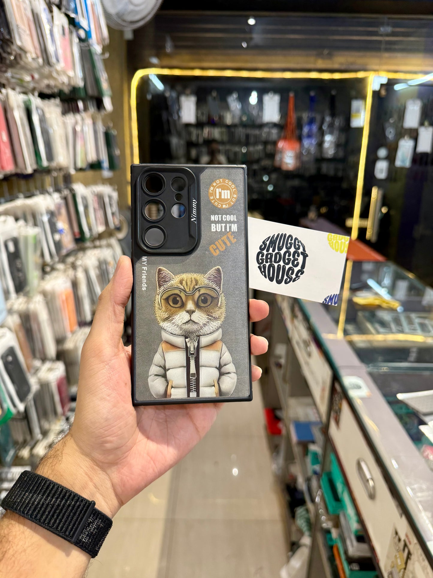 Nimmy Cute Cat Silicone Case for SAM Galaxy