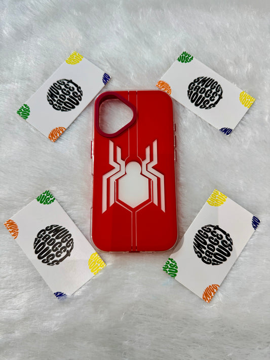 Spiderman Case for IPhone (Red)