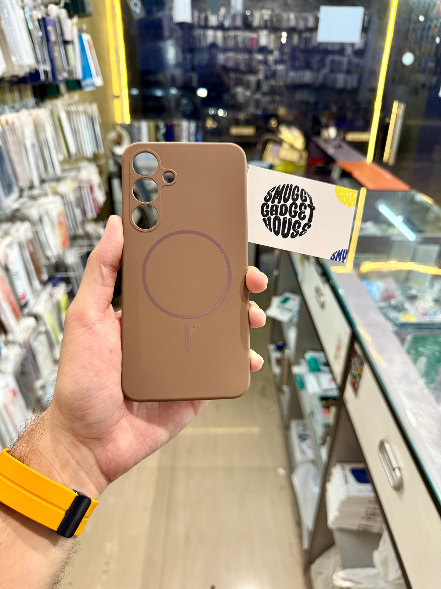 Silicone MagSafe Case for SAM Galaxy