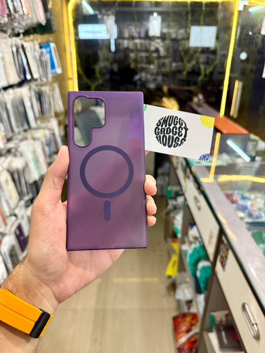 Paper Magsafe Case for SAM Galaxy (Deep Purple)