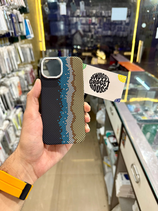 Aramid Fibre MagSafe Case for Iphone (Layers Edition)