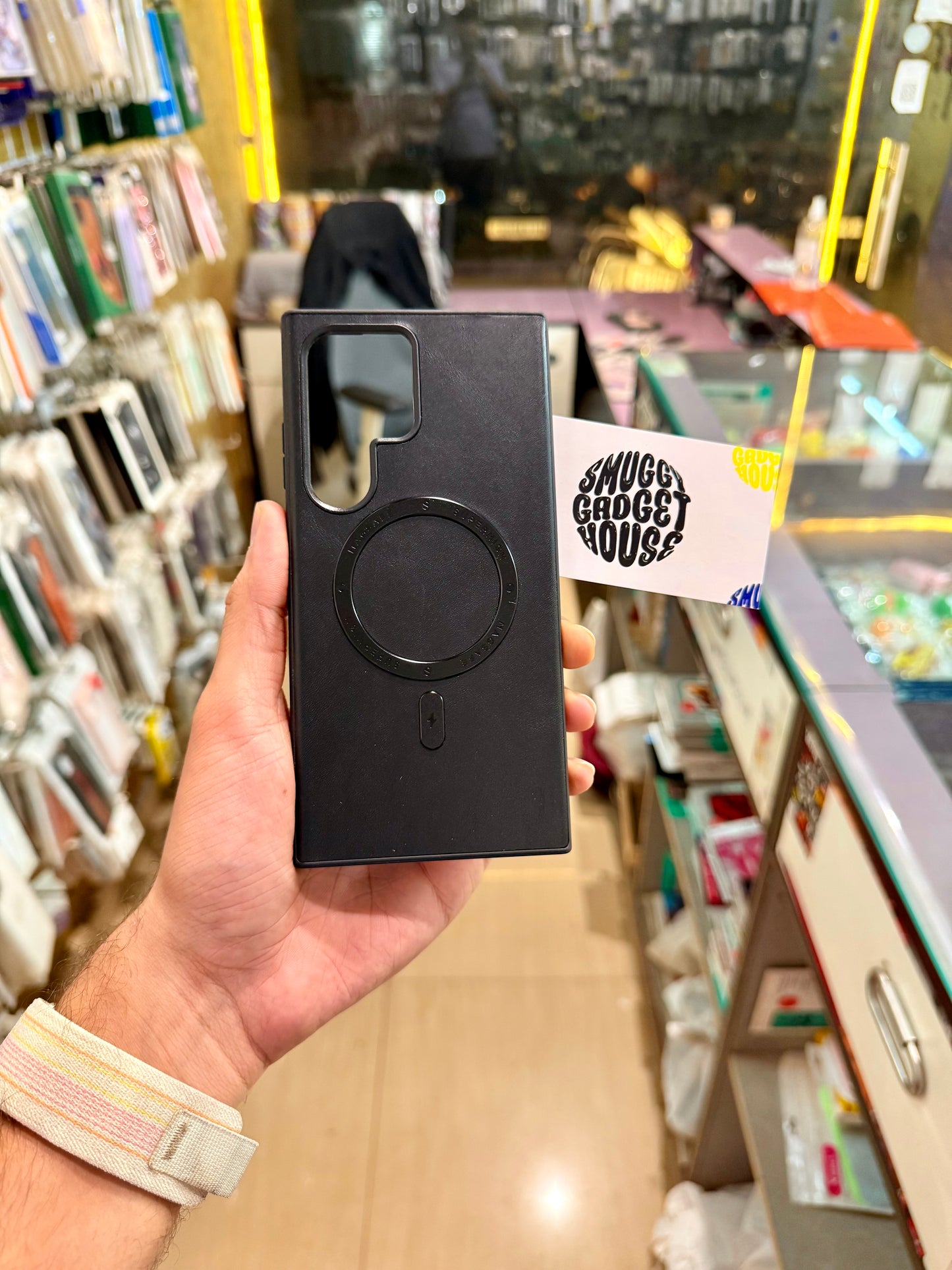 Tronzo Leather Magsafe Case for SAM Galaxy (Og)