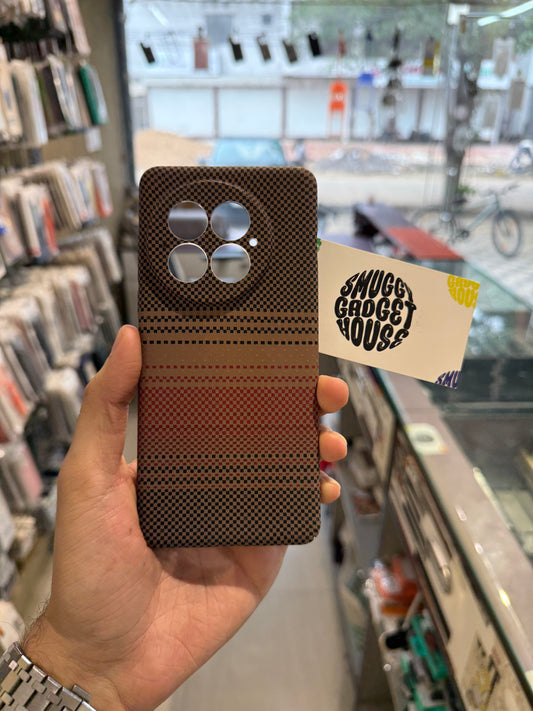 Sunset Orange Slim Textured case for OnePlus