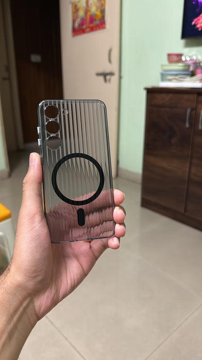 Anti Yellow Magsafe Case for SAM Galaxy (Wavy)