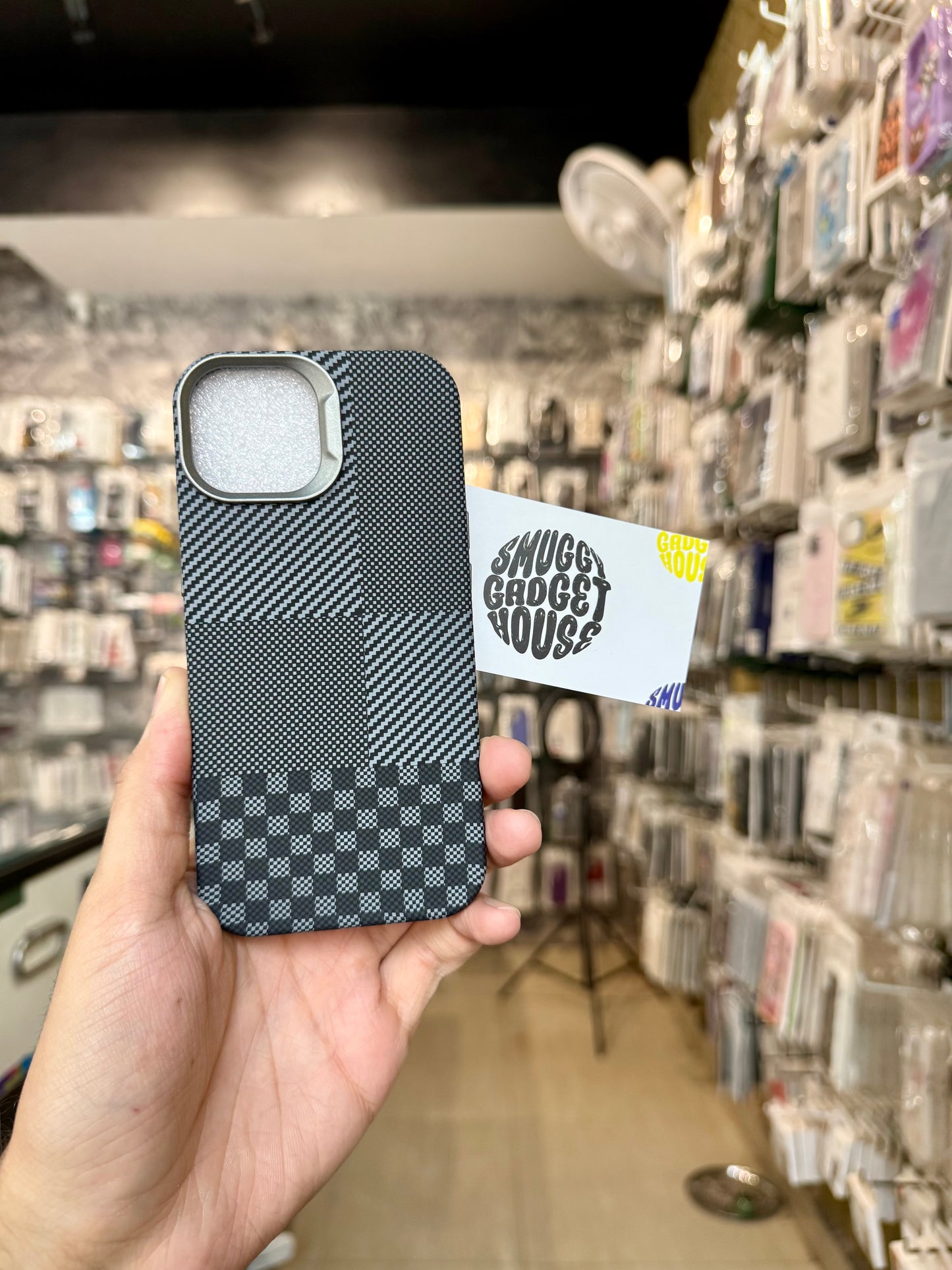 Textured Fibre case for IPhone (LE)