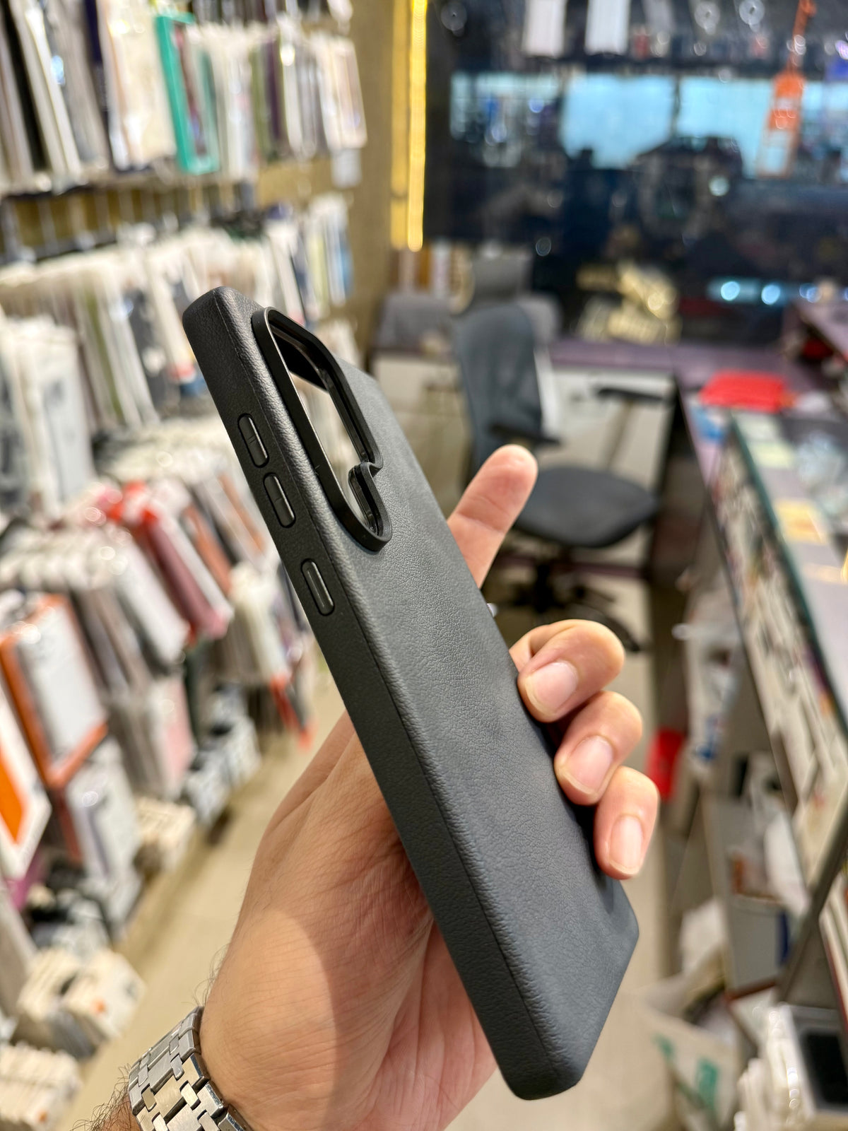 Tronzo Kindsuit Leather Magsafe Case for SAM Galaxy (Og)