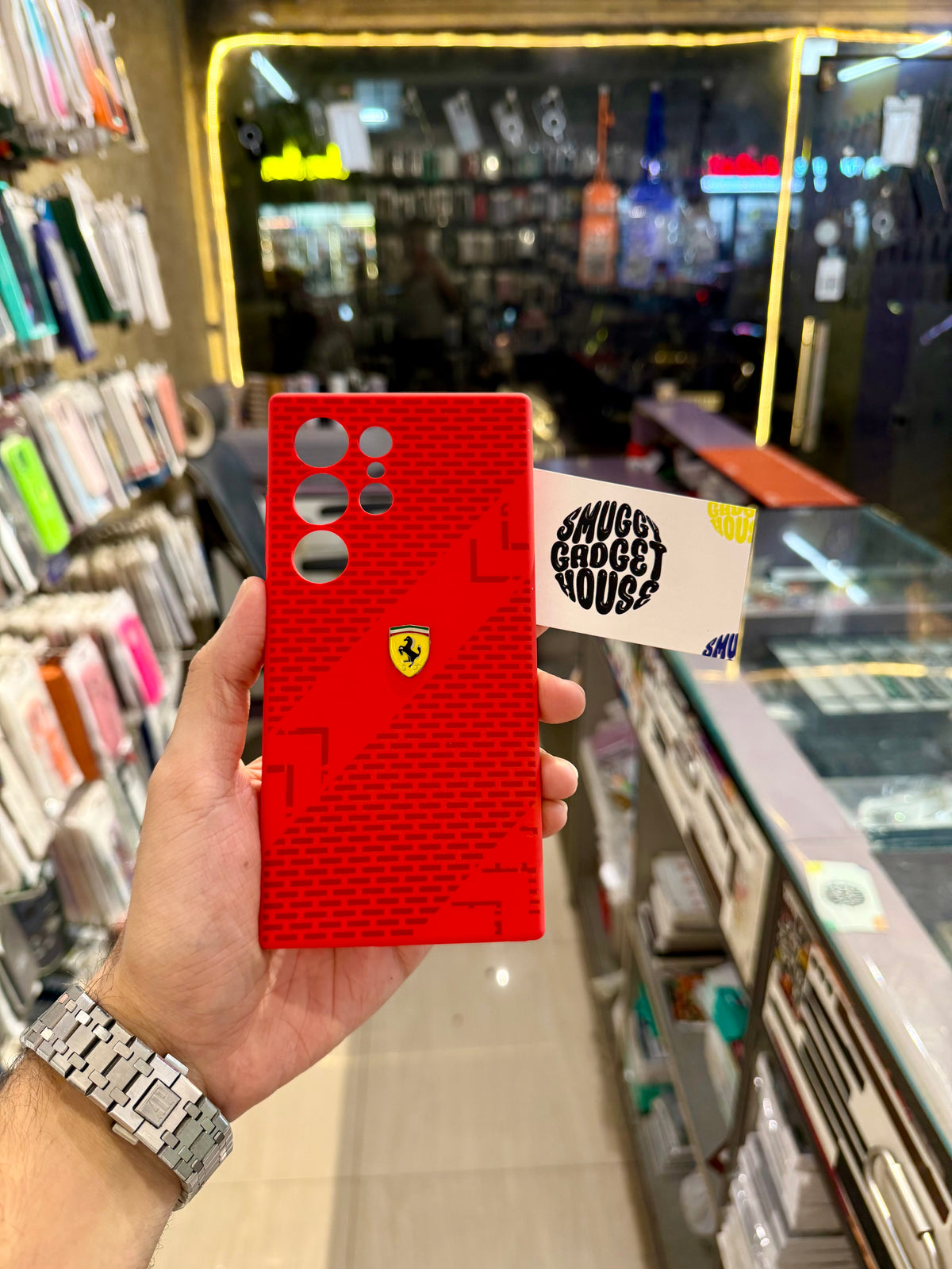 New Ferrari Silicone Case for SAM Galaxy (Cars)