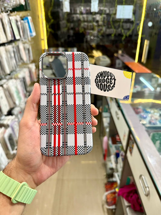 Marble White Og Carbon Fibre MagSafe Case for Iphone