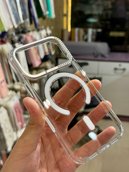 Tronzo OG Diamond MagSafe Case for Iphone (Anti Yellow)
