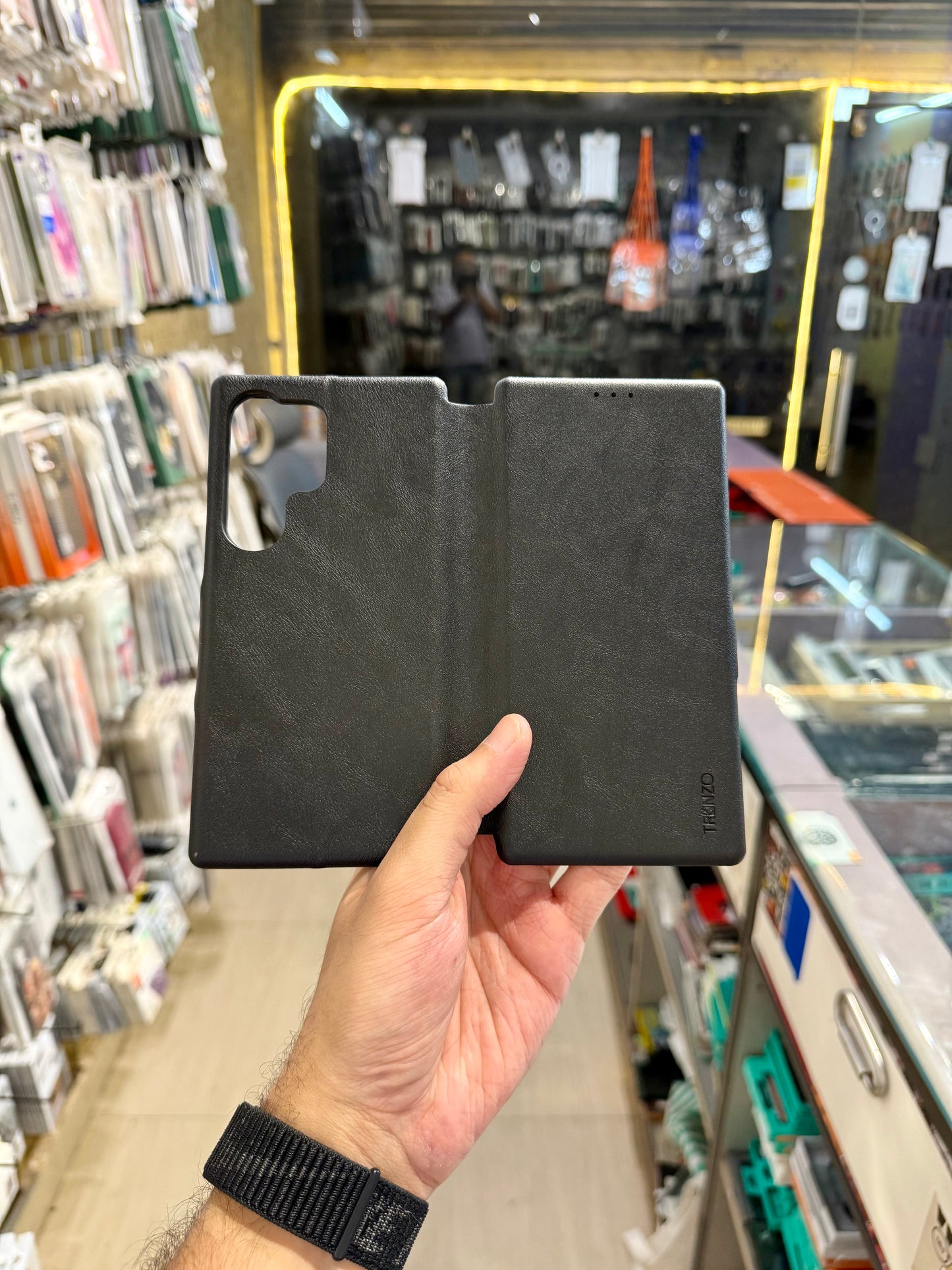 Tronzo Leather Wallet Flip Case for SAM Galaxy (Og)