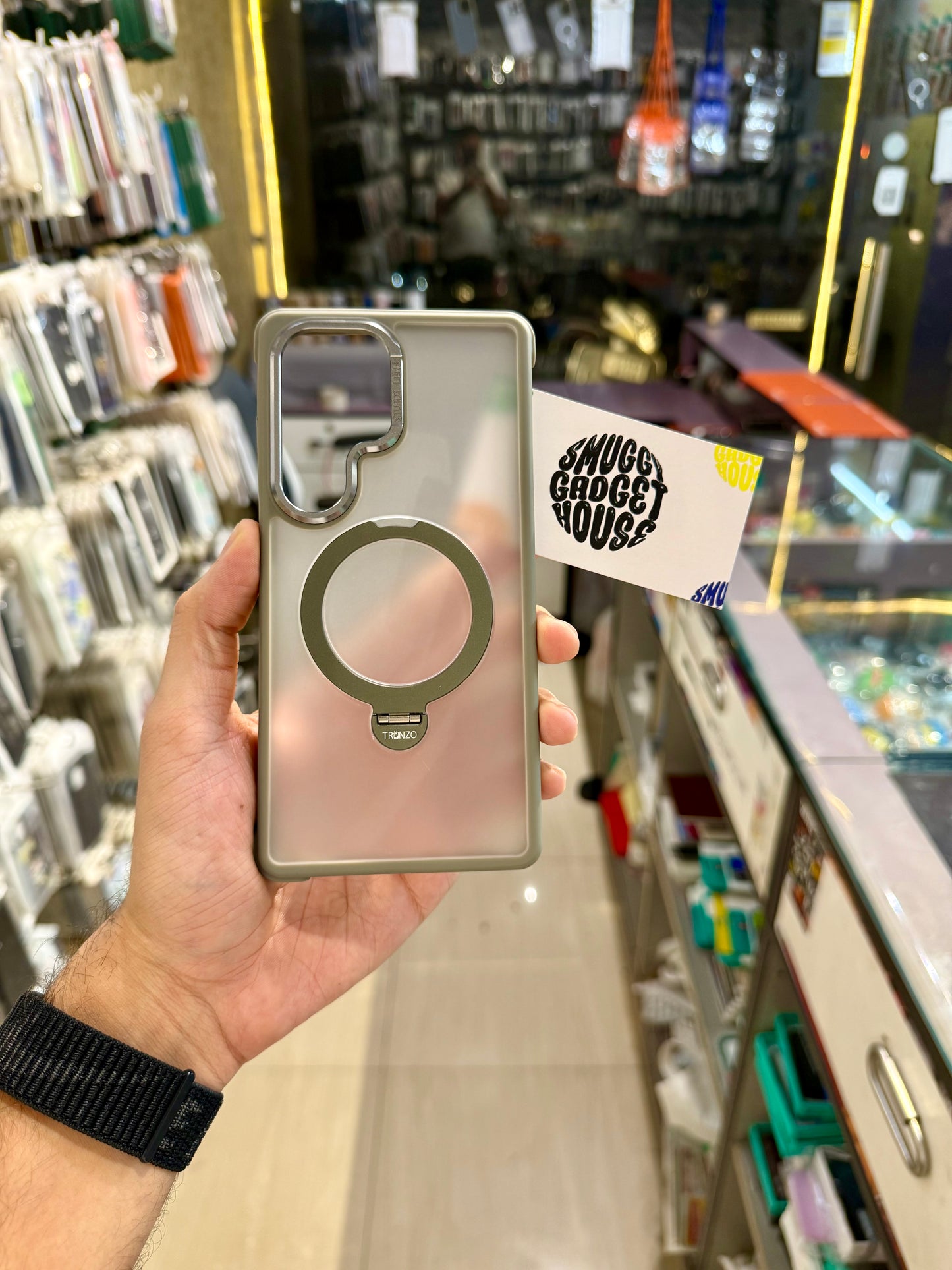 Tronzo Metal Stand Case for SAM Galaxy (Og)