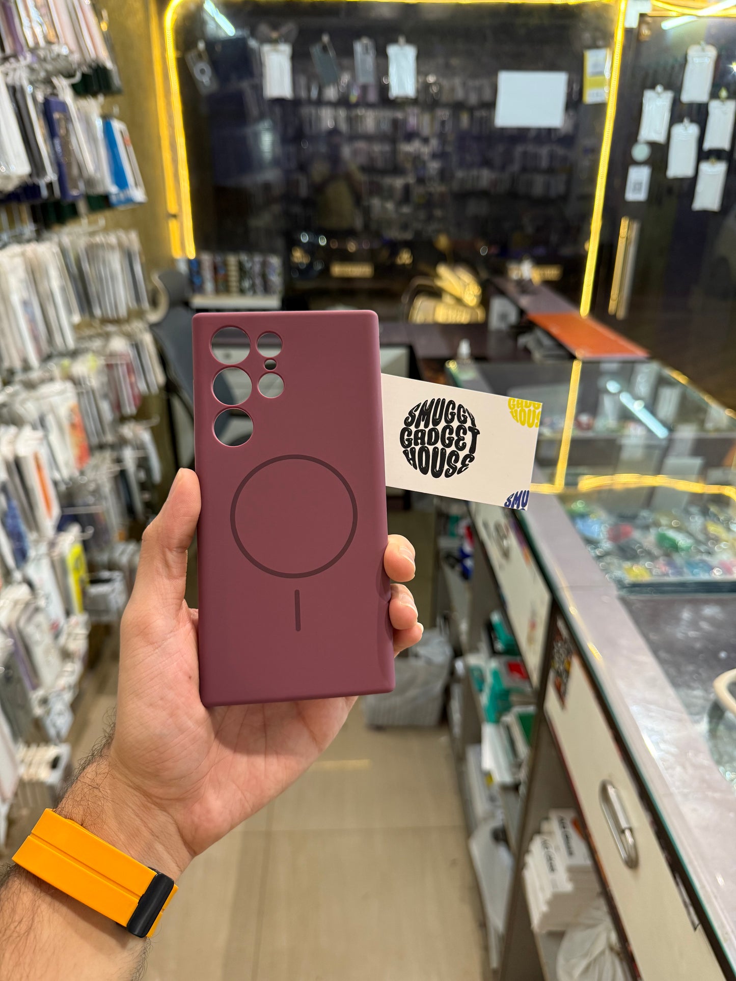 Silicone MagSafe Case for SAM Galaxy