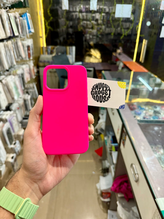 Hot Pink Silicone Case for IPhone