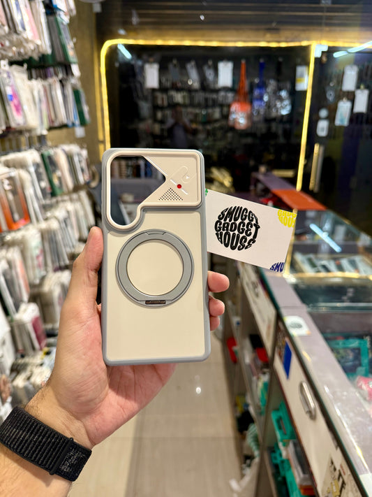 New 360 Rotating Metal Stand Case for SAM Galaxy