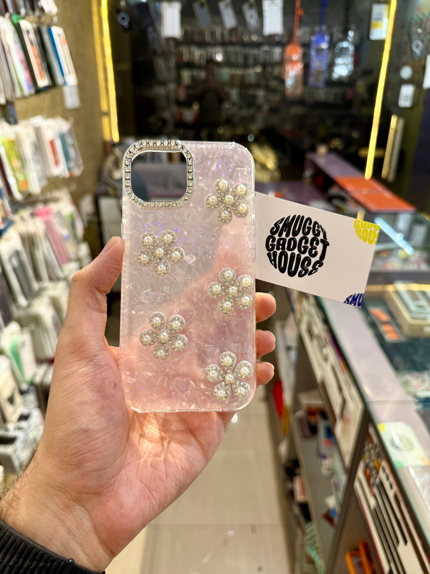 Diamond Heart Case for Iphone