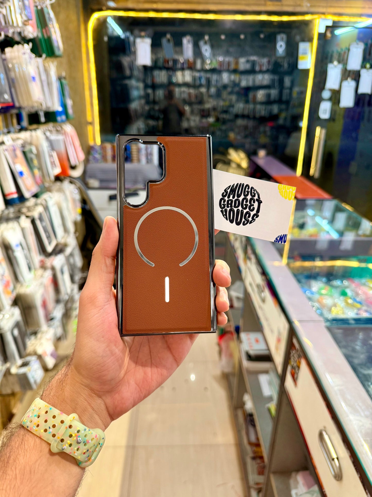 Slim LUXE Leather Case for SAM Galaxy