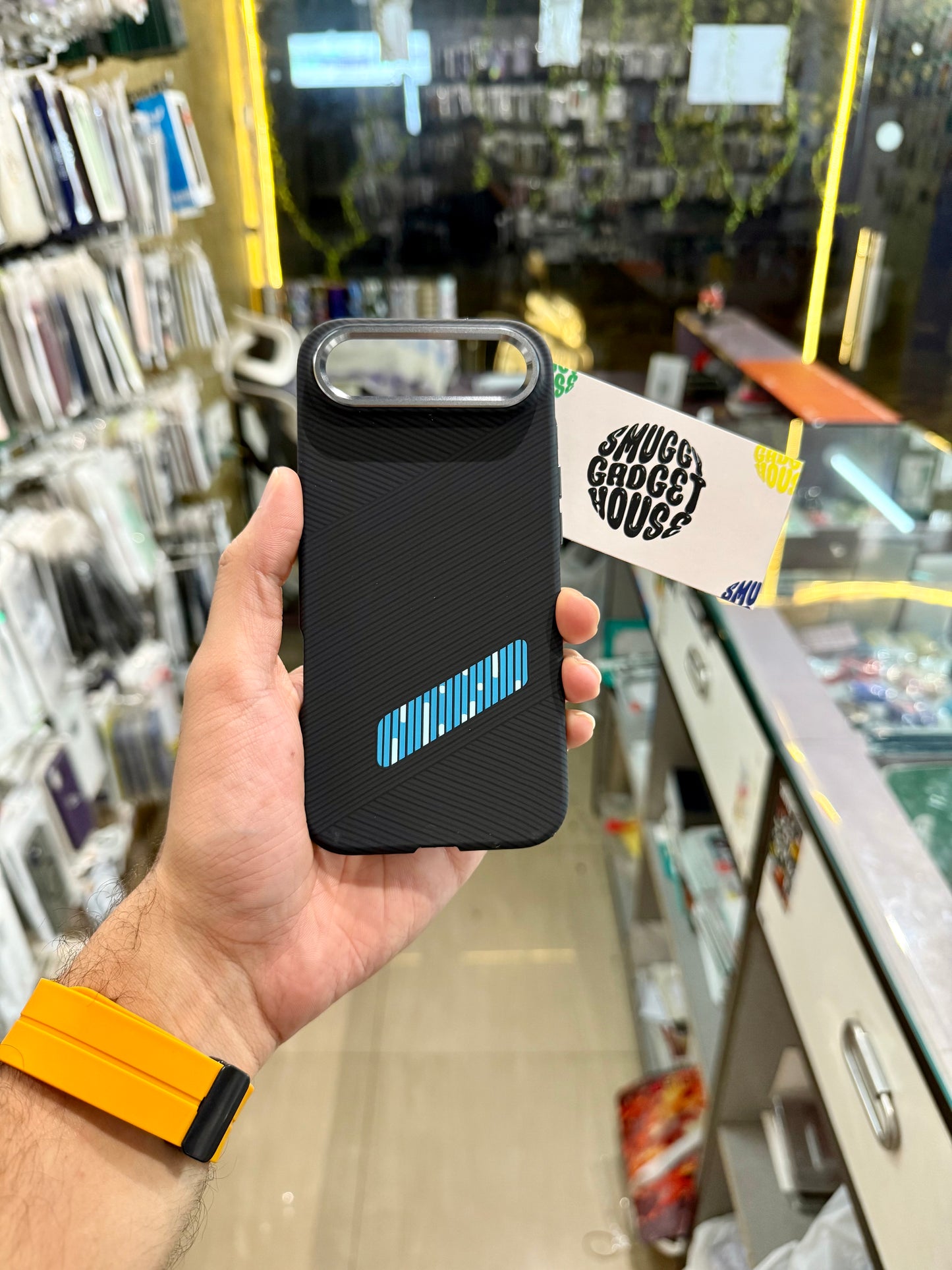 Slim Aramid Fibre MagSafe Case for Iphone (Black)