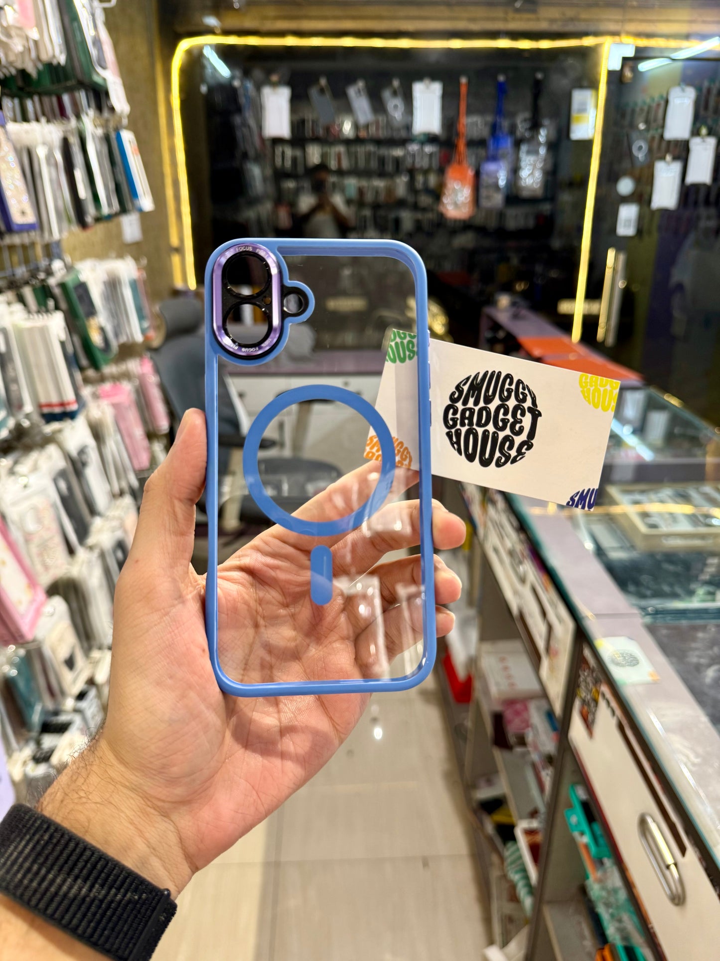 Njyony Anti Yellow Magsafe Case for Iphone (Camera Protection)