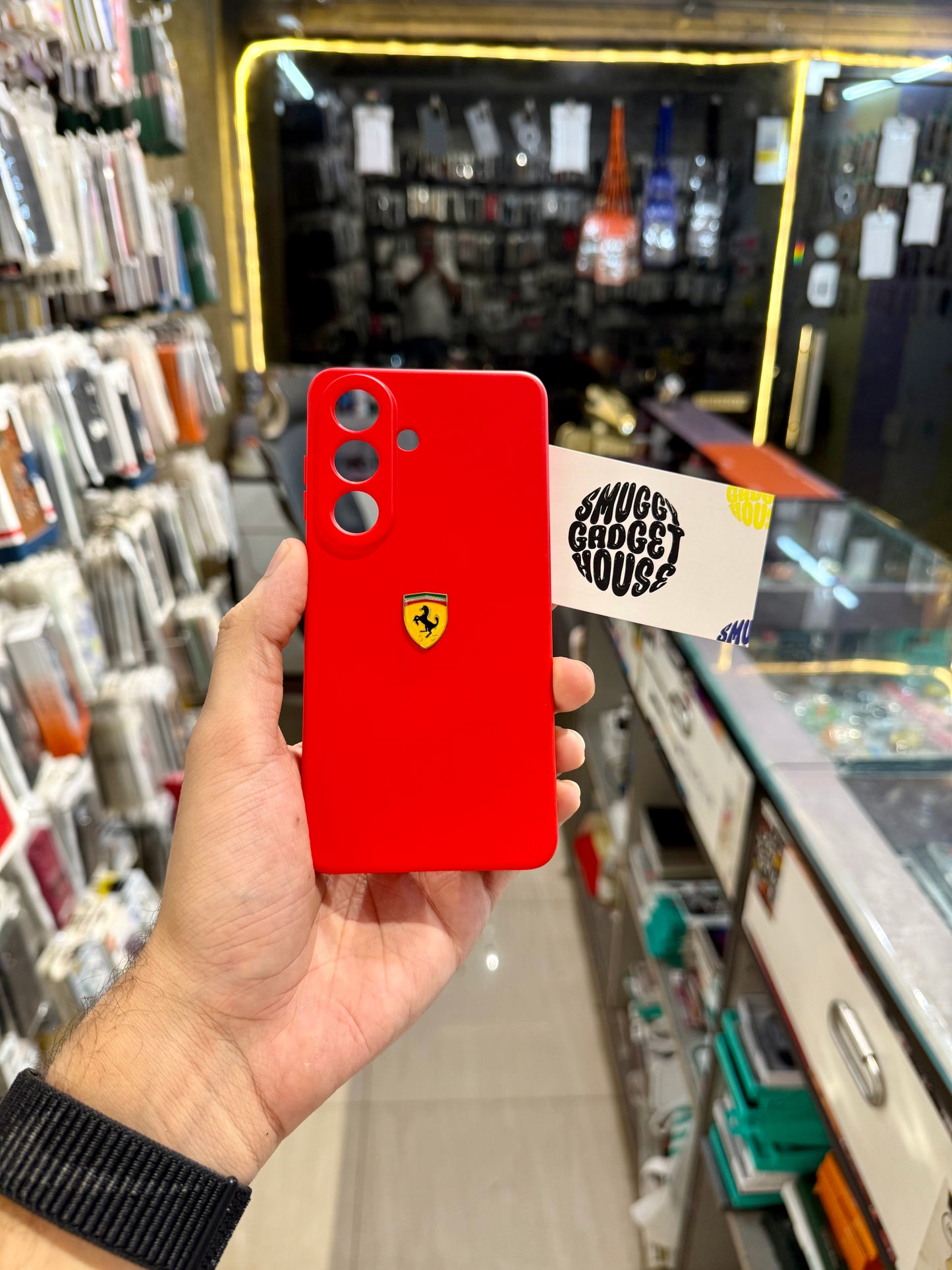 Ferrari Silicone Case for SAM Galaxy (Cars)
