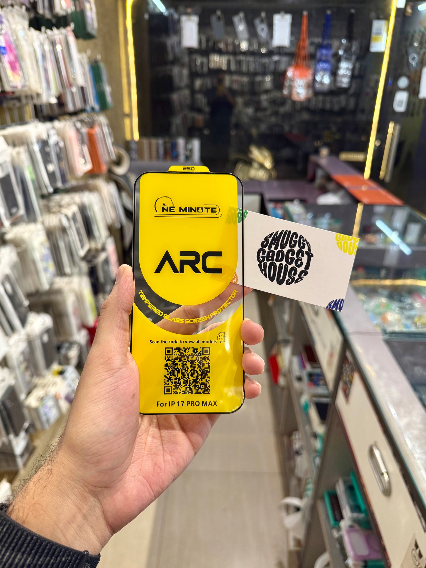 One Minute ARC Glass Guard for Iphone