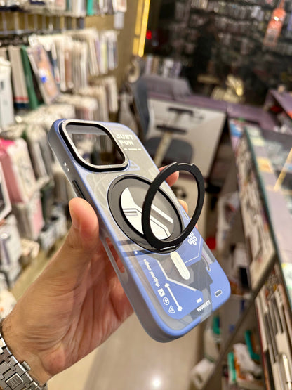YoungKit Cyberpunk 360 Ring Stand Case for Iphone (Og)