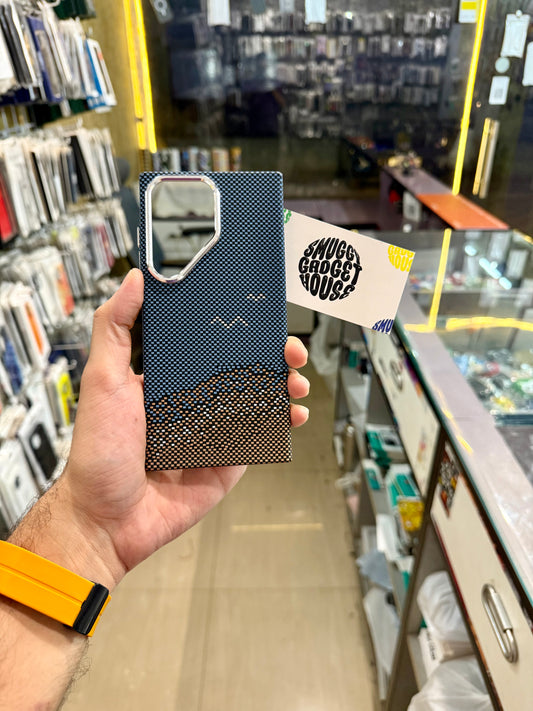 Aramid Blue Fibre MagSafe Case for SAM Galaxy