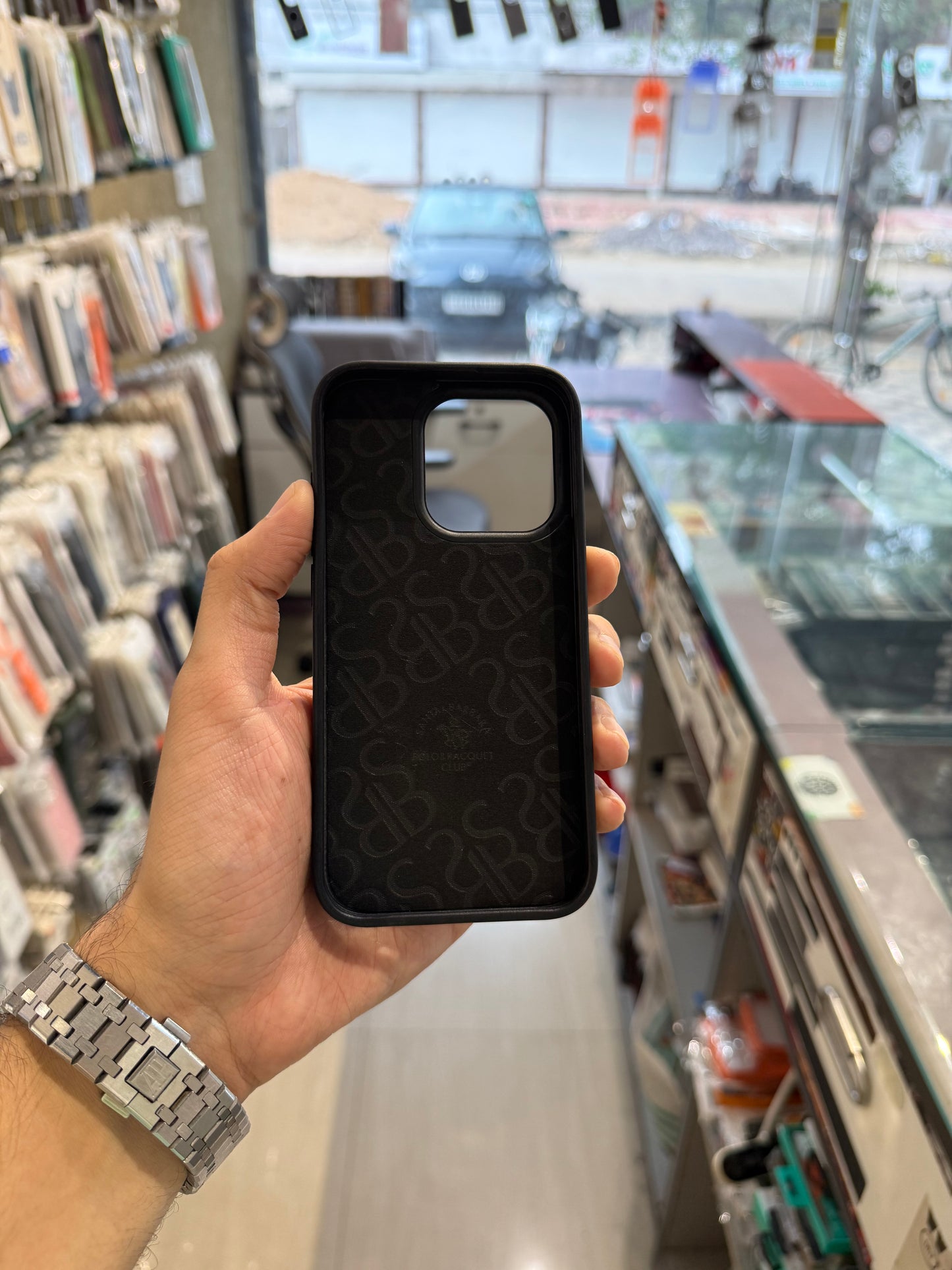 Black Polo Embroidery Case for Iphone
