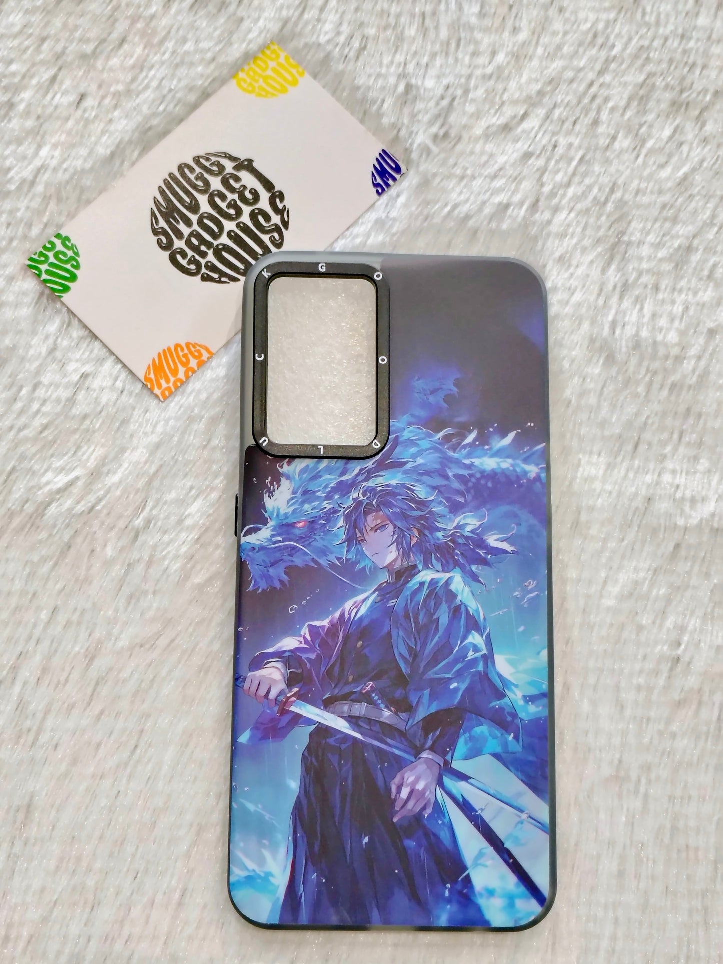 Tanjiro Anime Case for OnePlus (Blue)