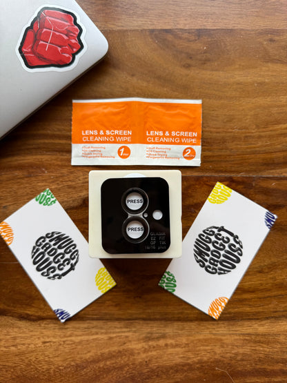 Smuggy Camera Lens Protector for Iphone (Anti Reflective)
