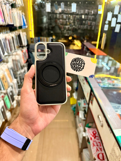 360 Rotating Leather Stand Case for Iphone