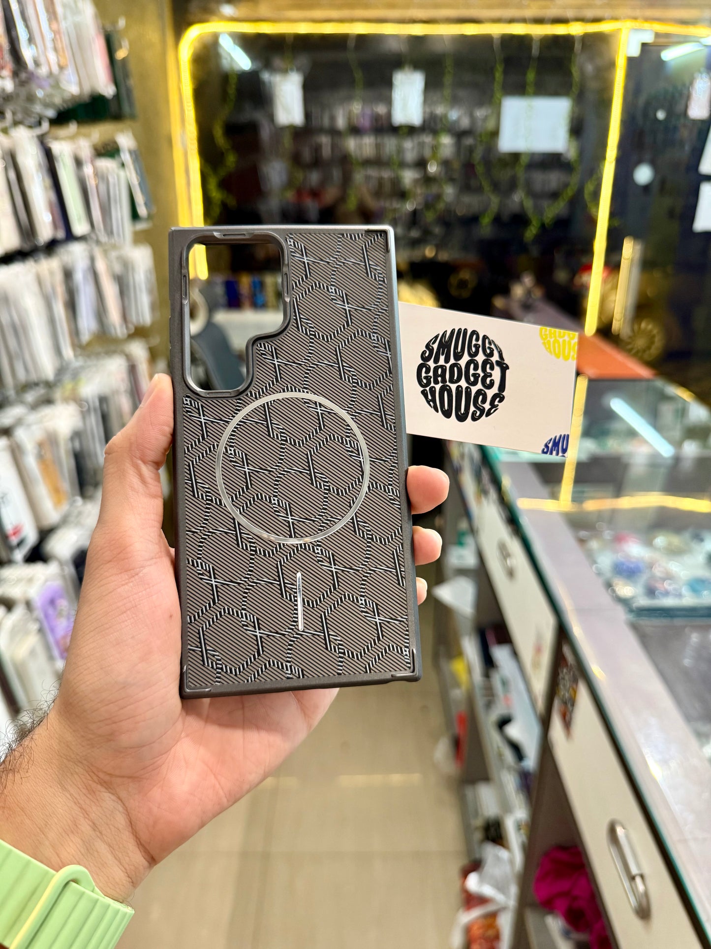 Slim Carbon MagSafe Case for SAM Galaxy