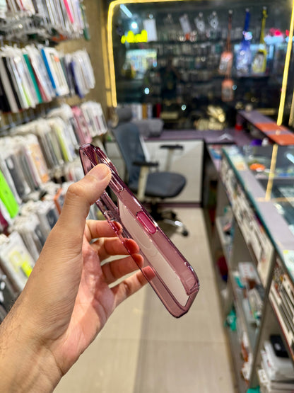 Burgundy Anti Yellow Magsafe Case for Iphone (Og)