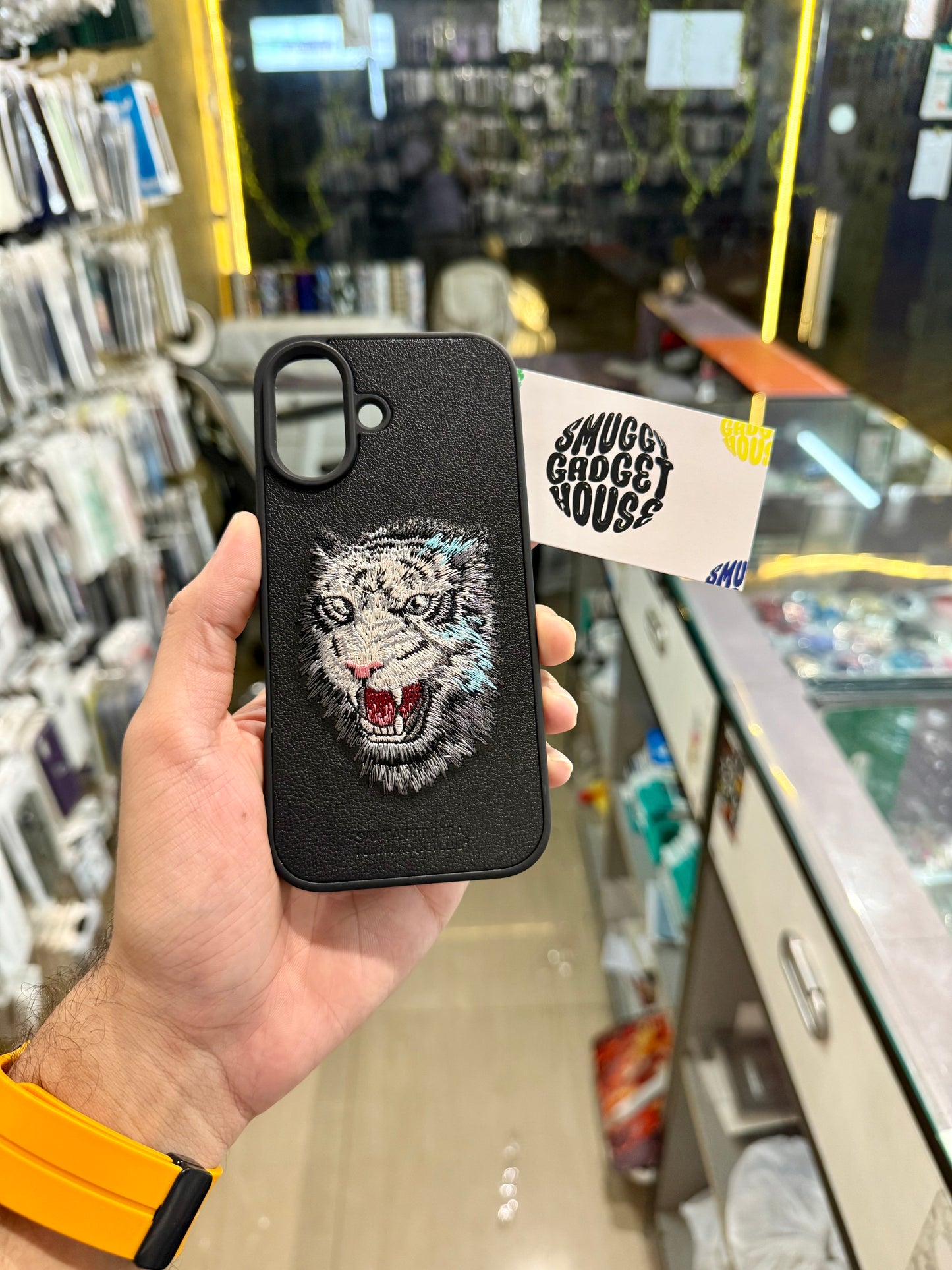 Tiger Limited Edition Embroidery Case for Iphone