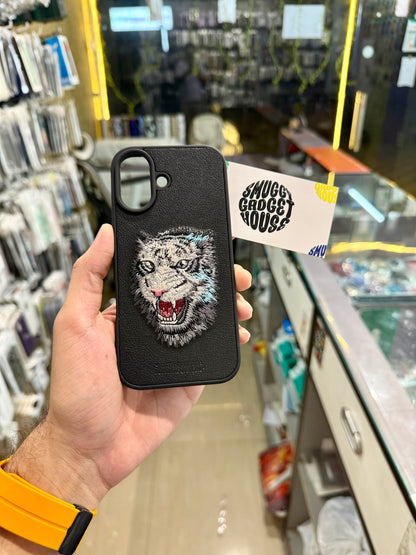 Tiger Limited Edition Embroidery Case for Iphone