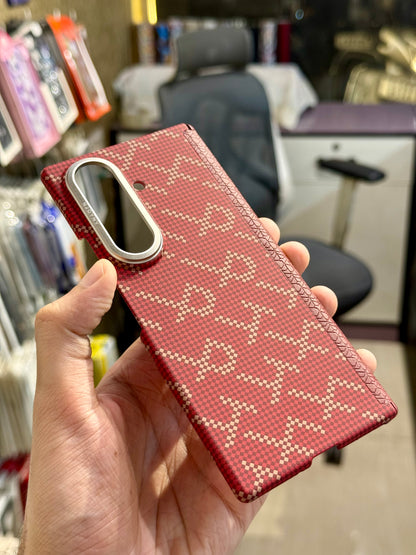 Njyony AI Kevlar Magsafe Case for SAM Galaxy Fold (Hinge Protection)